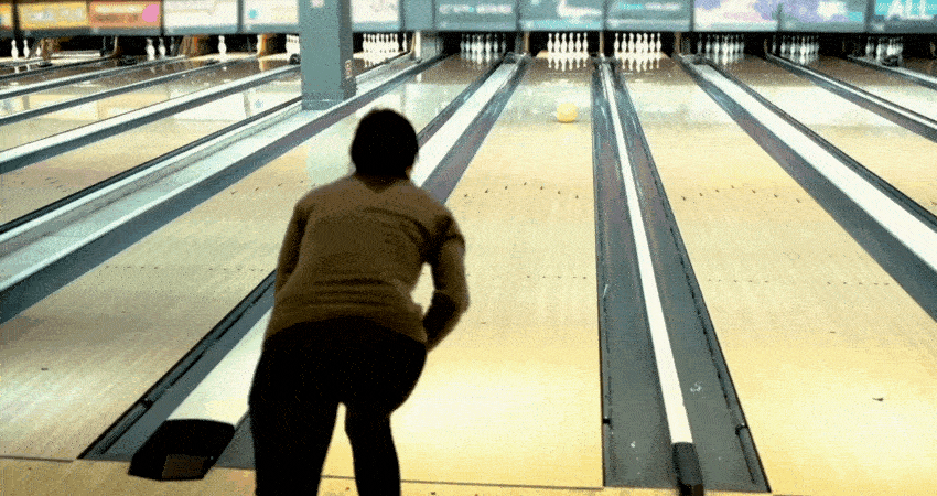 40 years woman first time bowling