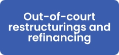 Out-of-court restructurings and refinancing