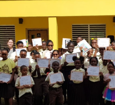 Adopting the Francis Lettsome Primary school