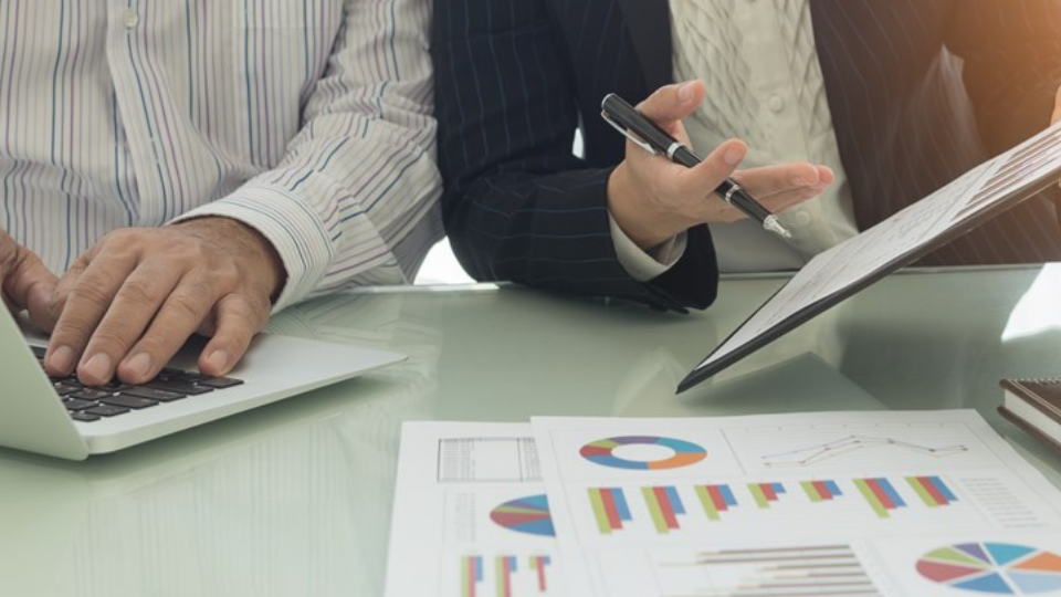 Business financial meeting