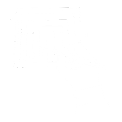 Harneys hand holding a pencil completing a maze