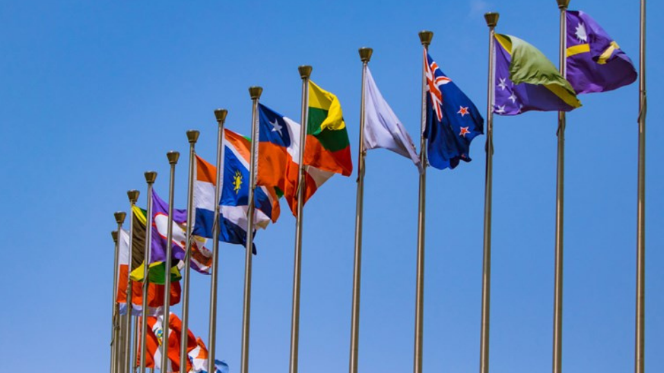 Group of National flags