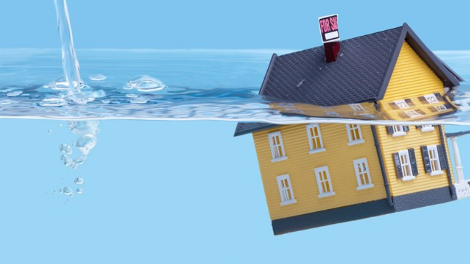 Underwater home mortgage