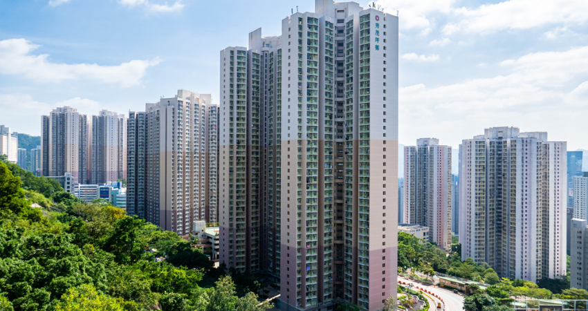 High rise residential building in Sau Mau Ping