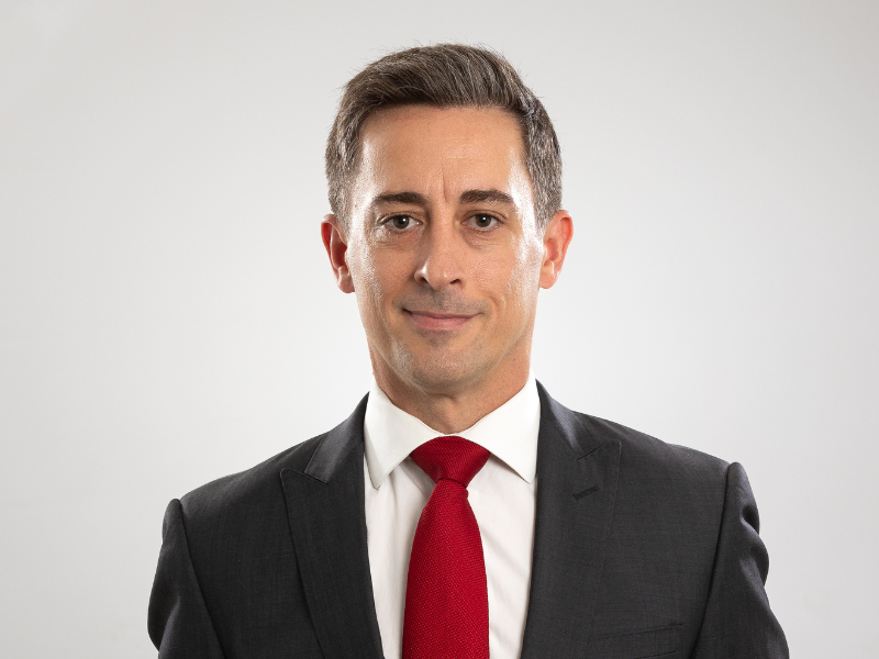 Ben Hobden Harneys front portrait image on a grey background