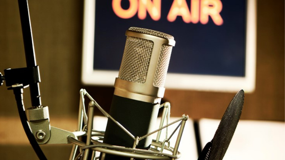 on air microphone