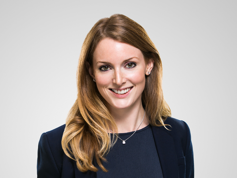 Francesca Gibbons Harneys front portrait image on a grey background