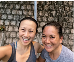 Justine Lau and Jacqueline Walsh