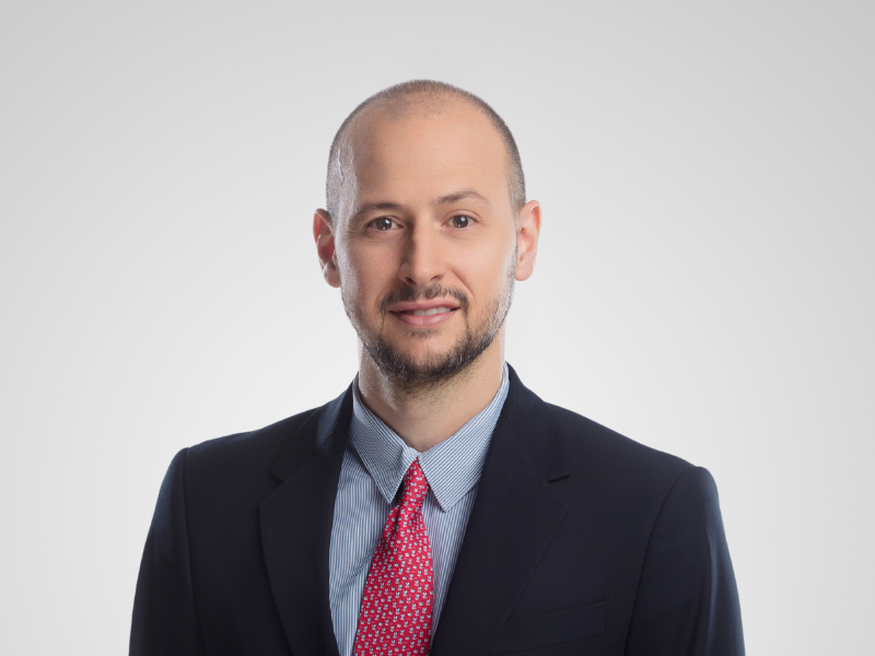 Marco Stefanini Harneys front portrait image on a grey background